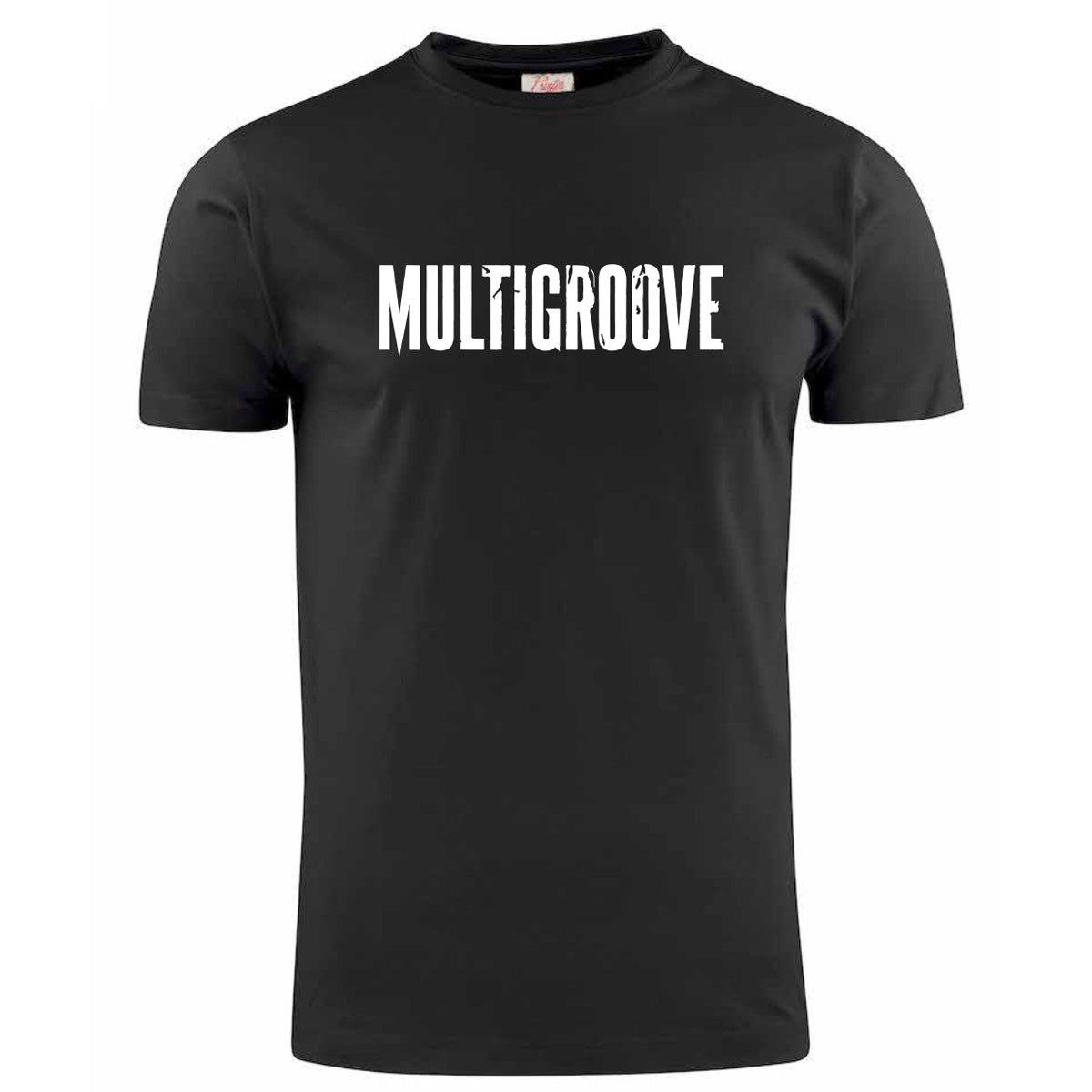 Multigroove T-shirt XXX zwart rood