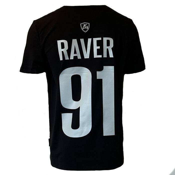 Multigroove T-shirt Rave Since 1991 zwart