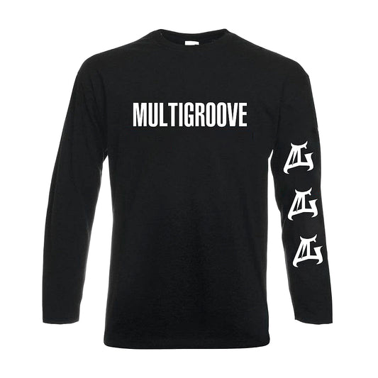 Multigroove Longsleeve zwart