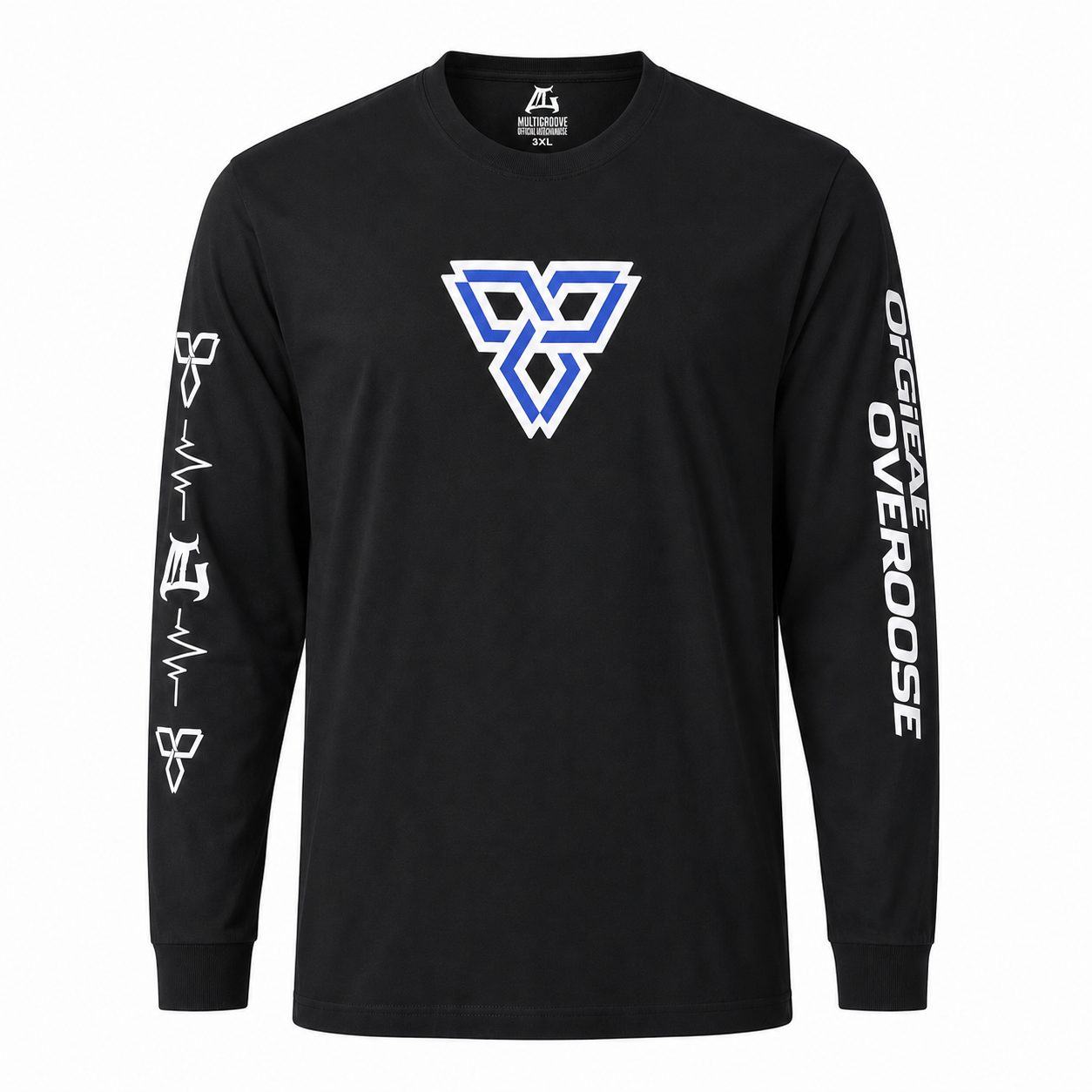 Digital Overdose longsleeve Scream | Black