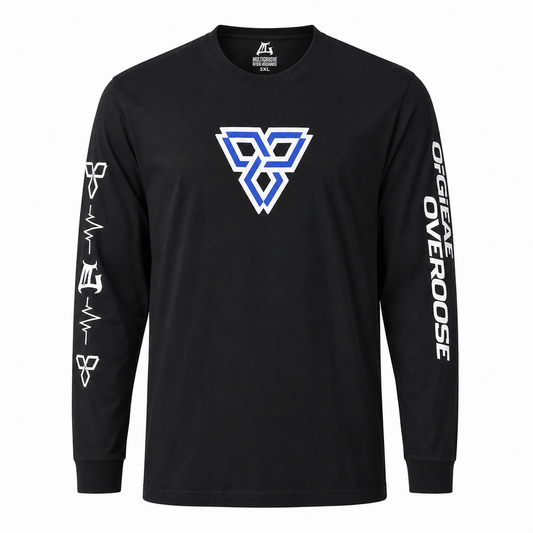 Digital Overdose longsleeve Scream | Black