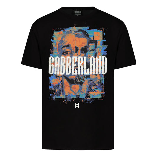 Gabberland line-up t-shirt 2025 | zwart