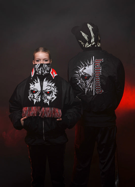 Hellbound Skull Scarf