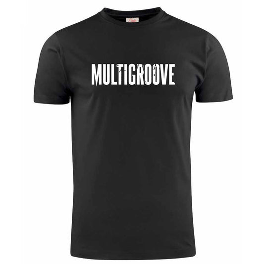 Multigroove T-shirt XXX black red