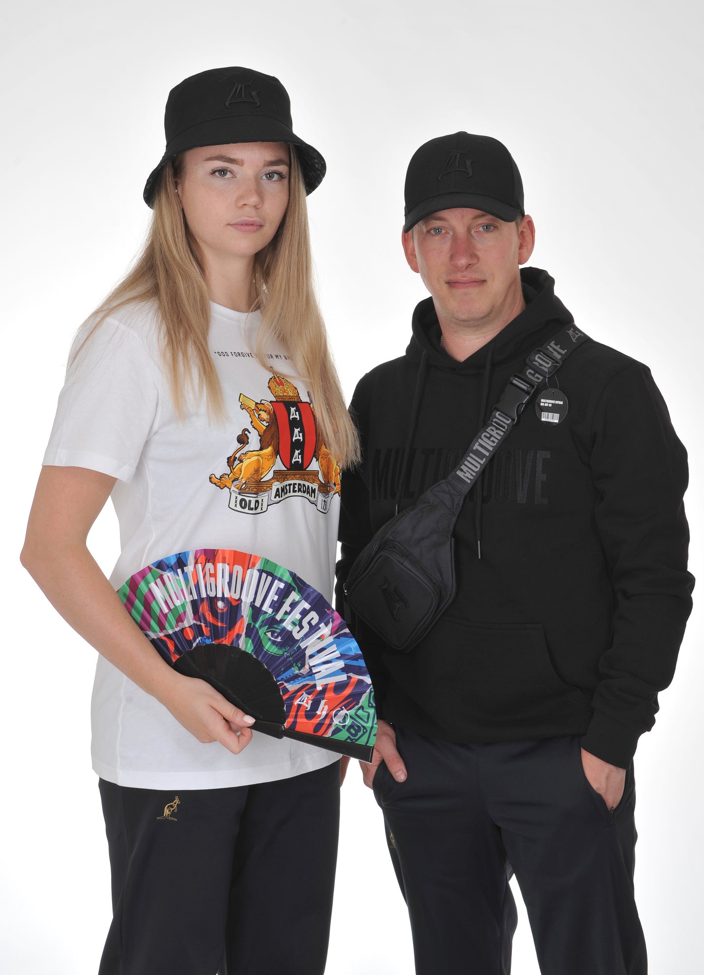 Multigroove waaier all over print