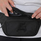 Multigroove heuptas geborduurd logo | zwart