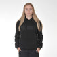 Multigroove hoodie zwarte borduring | zwart