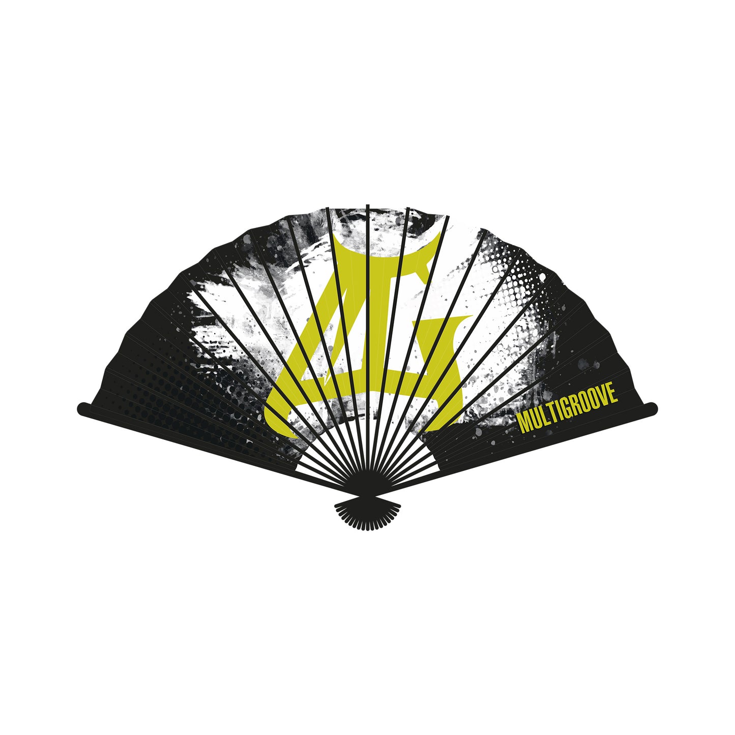Multigroove Fan with yellow logo