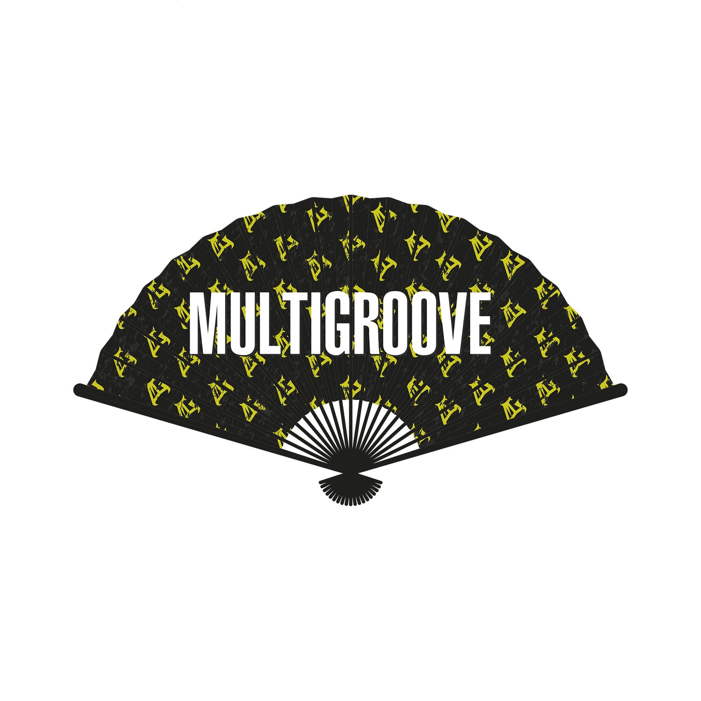 Multigroove Fan all-over black