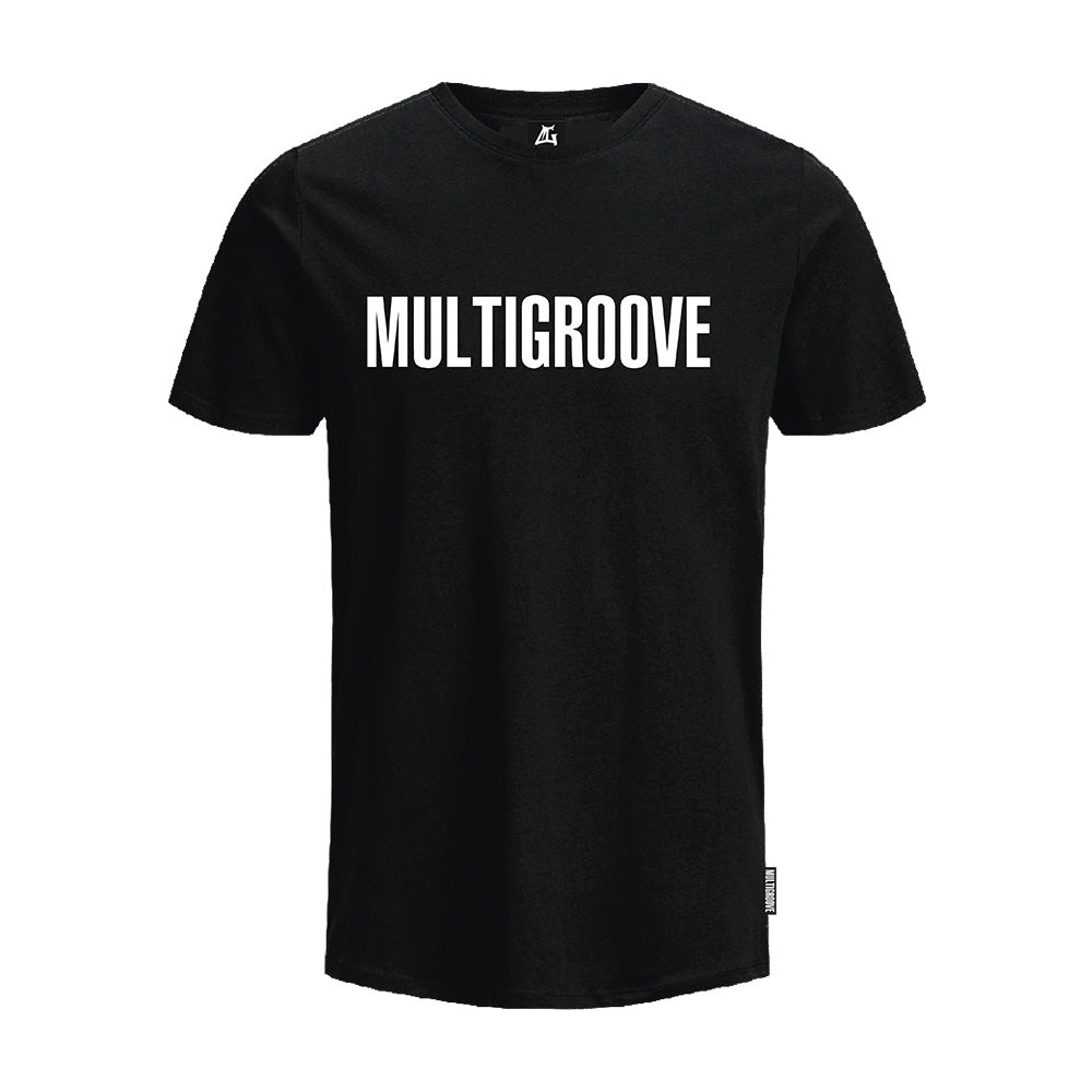 Multigroove T-Shirt DNA zwart