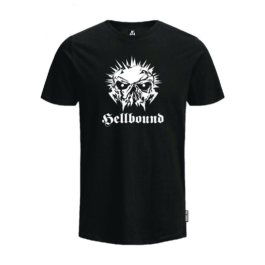 Hellbound Basic T-Shirt zwart met logo groot