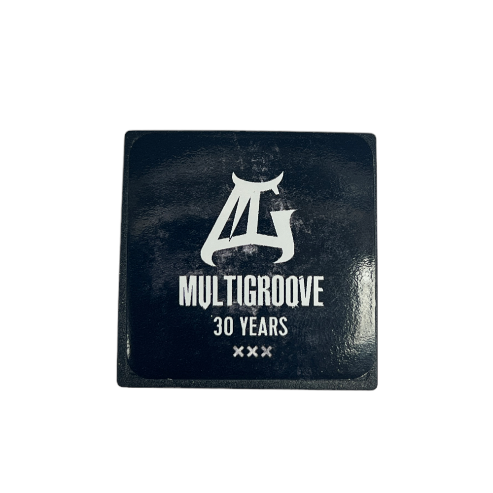 Multigroove 30 years special guilder with engraved logo